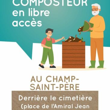 Composteur en libre accès