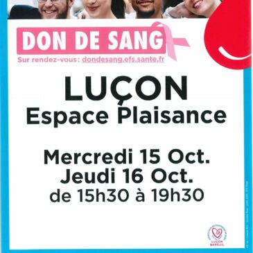 DON DE SANG LUCON