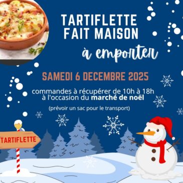 Tartiflette à emporter