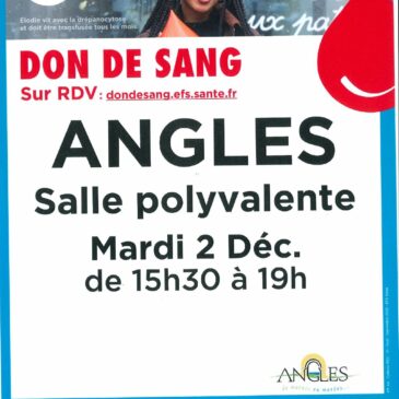 DON DE SANG ANGLES
