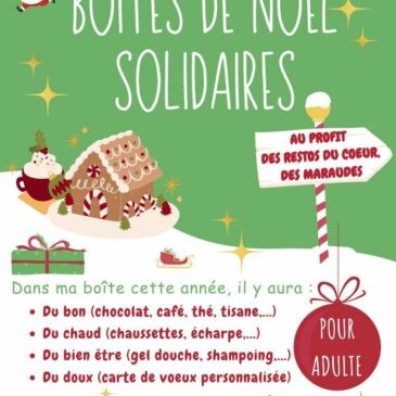 Boîtes de noël solidaires