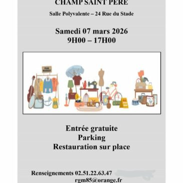 Vide grenier en salle