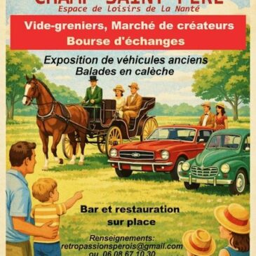 Vide greniers, marché de créateurs, bourse d&rsquo;échange