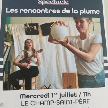 Spectacle : Les rencontres de la plume.